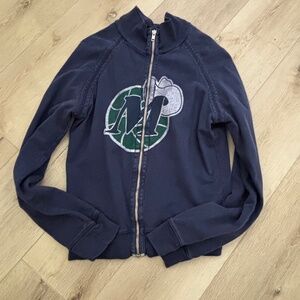 Throwback Dallas Mavericks zip up